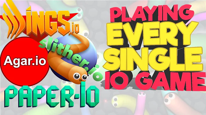 Playing EVERY SINGLE io Game