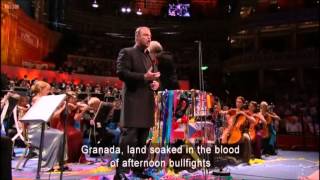 Joseph Calleja - Granada - Last Night of the Proms 2012
