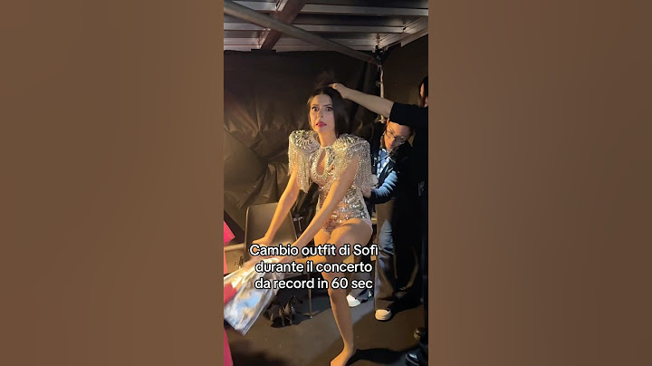 Cambio di vestiti di Sofì al concerto! 😂 Hai già preso i biglietti?