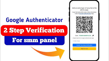 2 Step verification for smm panels admin panel | Rentalsmm