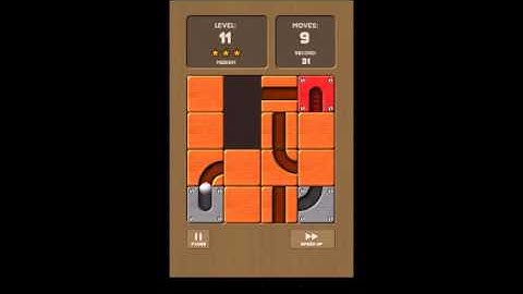 Unroll Me Medium Level 11 Walkthrough 3 Stars