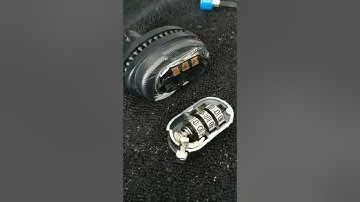 Master Lock Combination Trigger Lock Removal