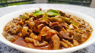 HOW TO COOK PAKLAY WITH TOMATO SAUCE | TASTY AND SPICY PORK INTESTINE RECIPE