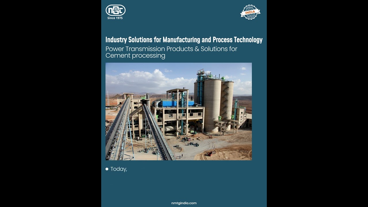 Power Transmission products & Solution for Cement processing | Part: 1 | 