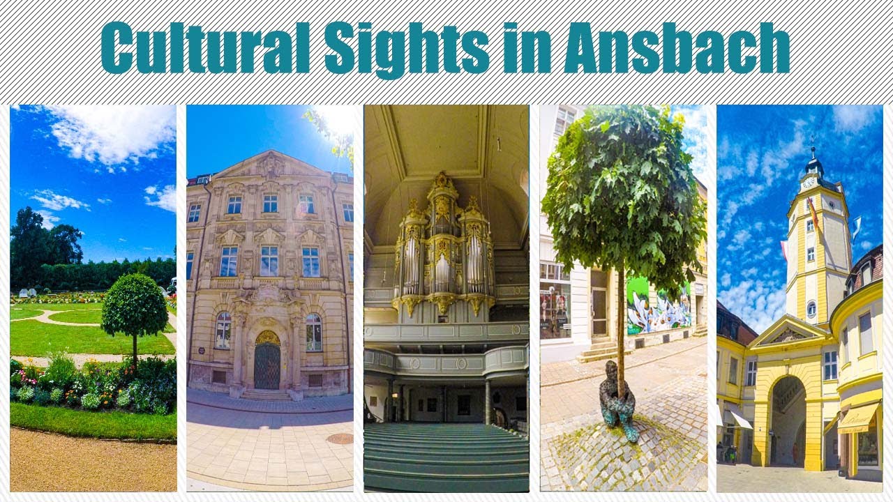 Некоторые из мест, которые стоит посмотреть в Ансбахе