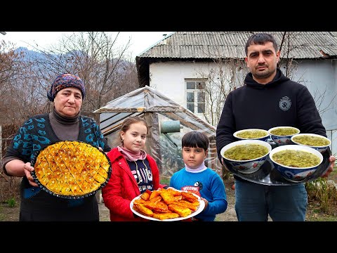 Traditionele Nowruz-vakantie in ons dorp | Oma Naila baklava baklava recept