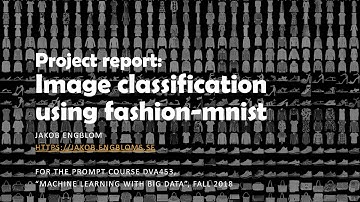 Jakob Engblom - Image Classification with Fashion-Mnist (and other images)