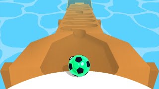 Marble Run 3D -  Color Ball Race - Levels 57-58 (with Handcam) screenshot 4