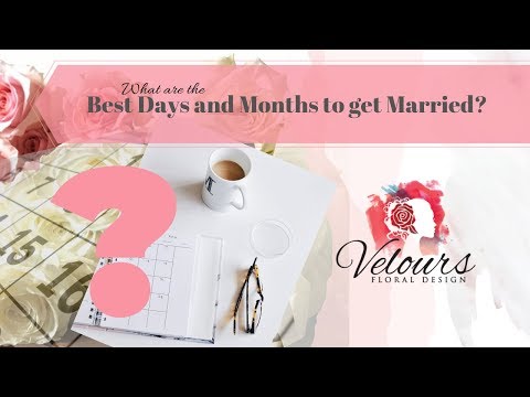 Video: How To Choose A Wedding Month