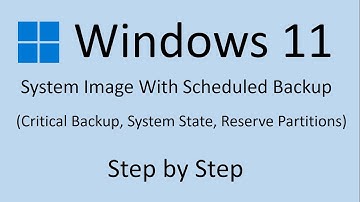 How to Create System Image with Schedule Backup of Window 11 By Deepak Sood || Video-41 || Tech GURU