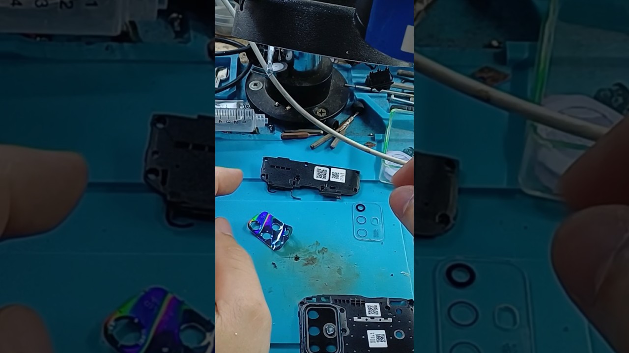 troca de vidro da lente da câmera Motorola g20
