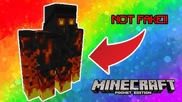 How To Spawn a GIANT MAGMA GOLEM IN MCPE **100% NOT FAKE**