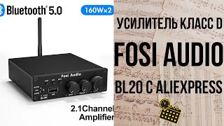 Обзор на усилитель класса D Fosi Audio BL20C