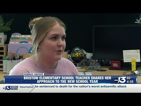 Bristow Elementary School teacher shares her approach to the new school year