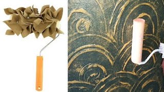 Asian Paints Wall Texture Techniques Ragging Roller Kotresh Koti