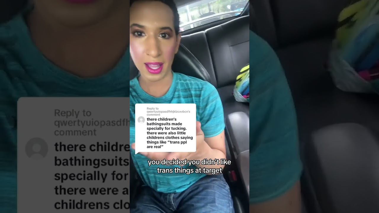 Target didnt make childrens pride bathing suits for tucking, it was a lie to justify the homophobia