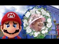 Mario and Sonic at the London 2012 Olympic Games Bloopers 3: Mario mourns the Queen.