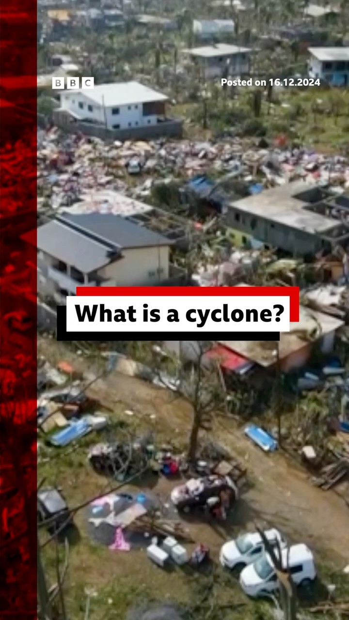 The French island of Mayotte has been hit by its worst cyclone in 90 years. #BBCNews