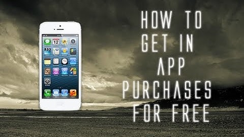 How to get free in-app purchases - iPad, iPhone, iPod (IOS7,8)