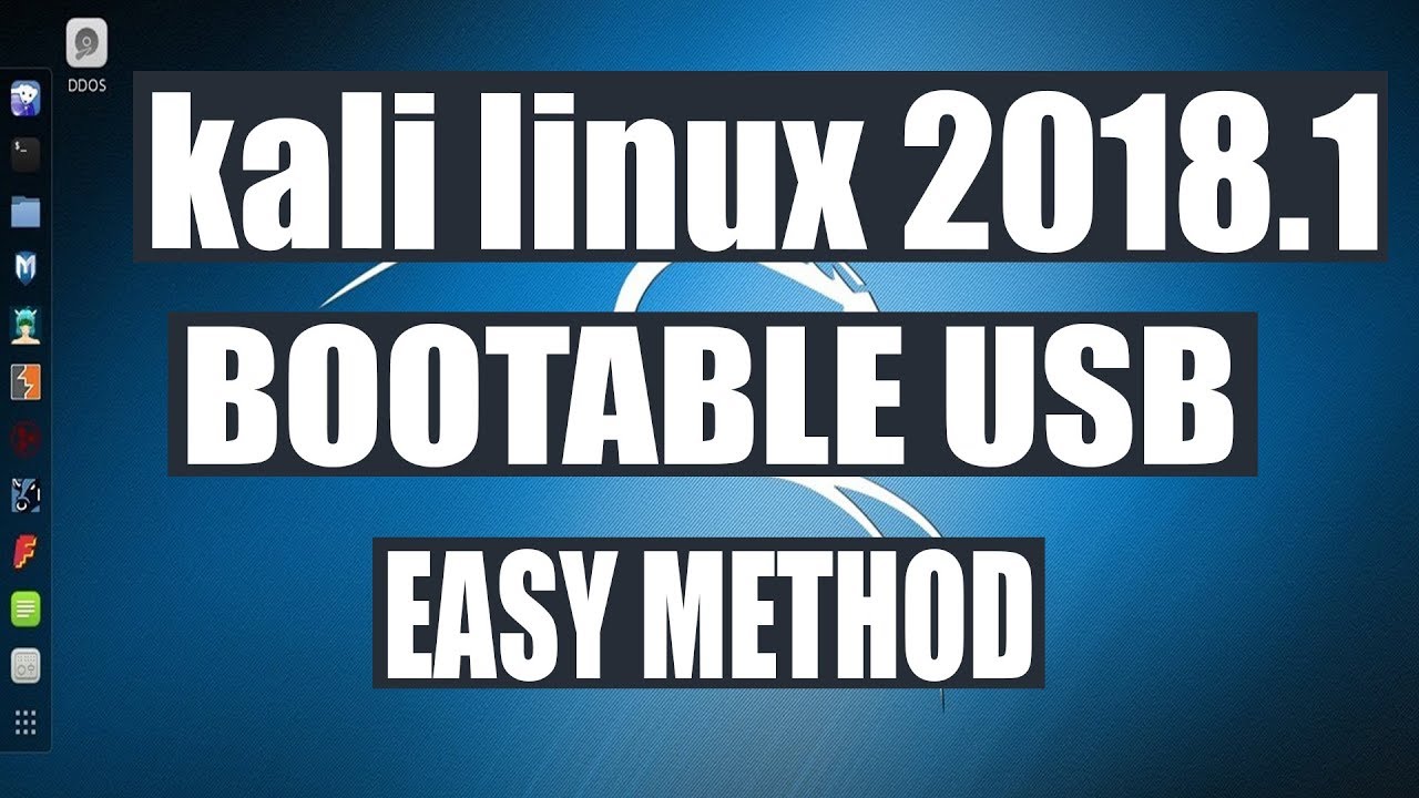 kali linux bootable usb