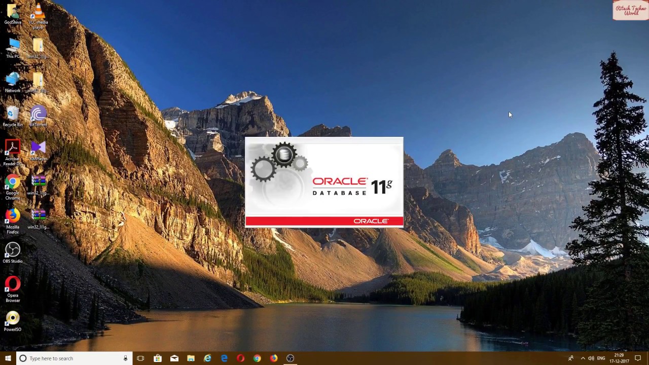 How to install Oracle 11g on Windows 10(hindi) - YouTube