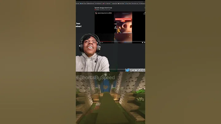 ishowspeed reacts to his big nostril