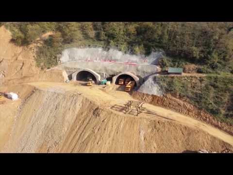 მსხვილ ინფრასტრუქტურულ ობიექტებზე სამუშაოები გრძელდება