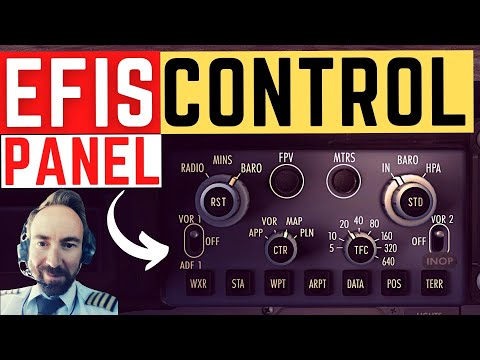 Boeing 737 EFIS Control Panel Explained