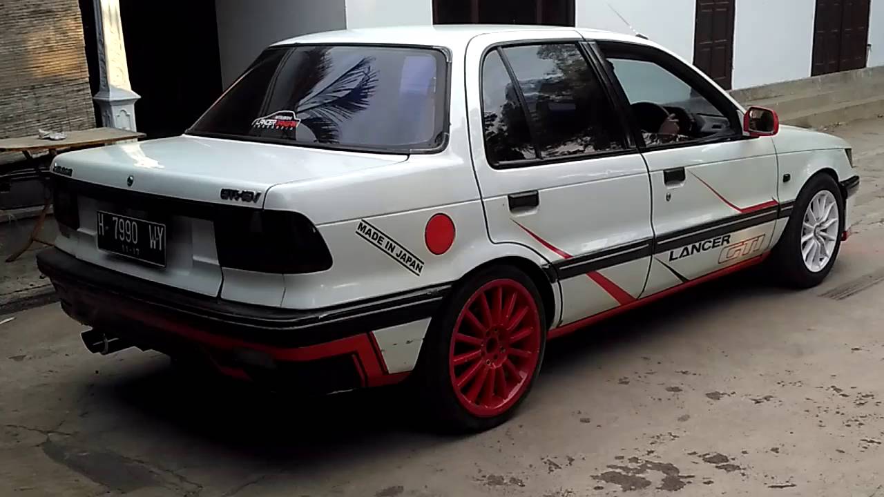 42 Modif Mitsubishi Lancer  Dangan  Terkeren Velgy Motor