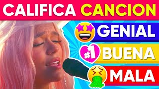 NUEVOO ¡CALIFICA LA CANCION DE PESO PLUMA 2023!! 🎶🤩 RETO Musica  🤔❤️