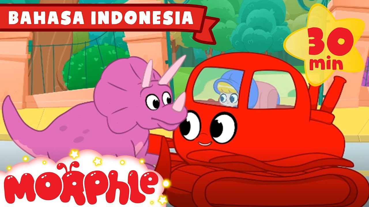 ⁣Taman Dinosaurus | Morphle dalam bahasa Indonesia | Video untuk Anak-Anak