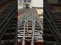 5インチゲージシーサスクロッシング&ダブルスリップ走行風景③