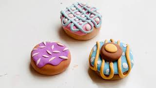 Model Magic Donuts Using Markers (part 2)