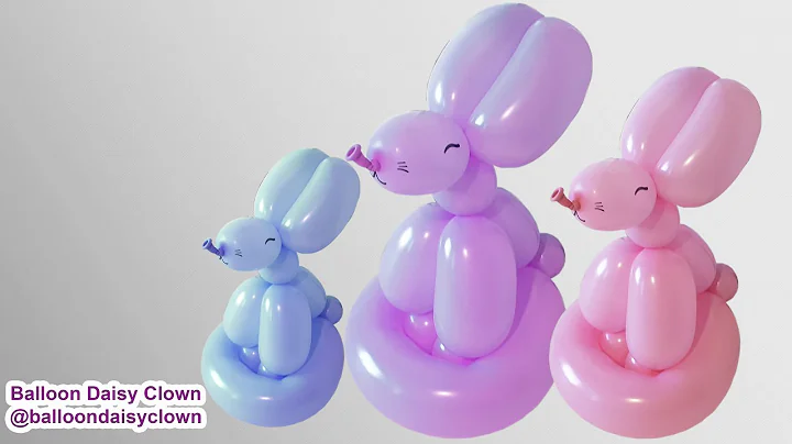 Bunny Balloon Animal - Twisting Tutorial