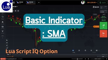 Lua Script IQ Option 2023 : EP72 Basic Indicator :  SMA