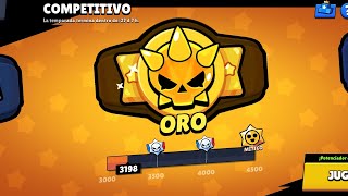 Más competitivo. Brawl Stars. Subiendo a Oro