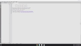 How to install CudaText on a Chromebook