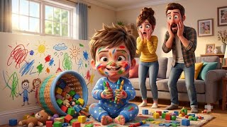 The Naughtiest Kid Ever 😂 | Funny Cartoon Family Story | Cute & Hilarious Moments #animationvideo