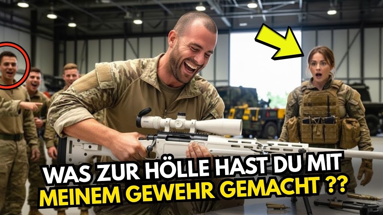 Sie ruinierten absichtlich ihr Scharfschützengewehr – sie reparierte es und traf 167 Ziele in Folge.