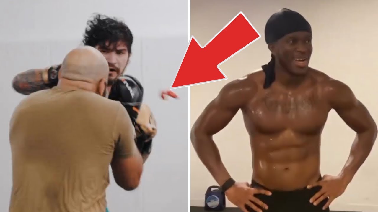KSI, Dillon Danis & Logan Paul LEAKED Training Footage