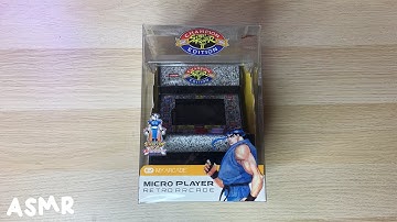 Street Fighter 2 CE Mini Arcade by MyArcade | Unboxing ASMR