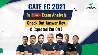 Famous GATE 2021 Electronics Full Exam Analysis & Answer Key | Live 7th Feb Shift 2 | Do not Miss!! Gradeup Wealth