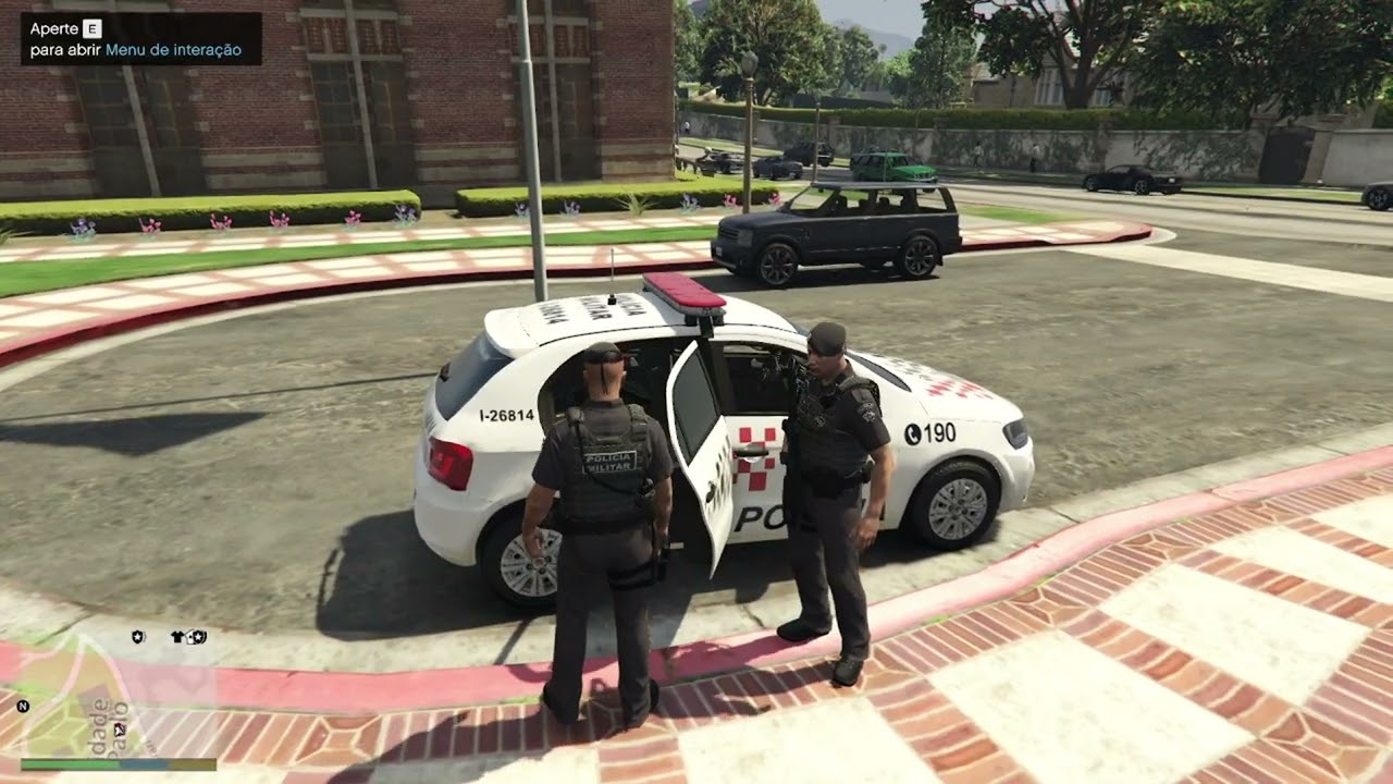 TENTOU FUGIR DA RONDA ESCOLAR GTA 5 POLICIAL