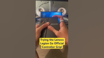 This grip changes everything. The Lenovo Legion Go just leveled up. 🔥🎮 #LegionGo #GamingSetup