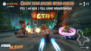 Crash Team Racing Nitro-Fueled on PS5 | Full Game Walkthrough [4K HDR]