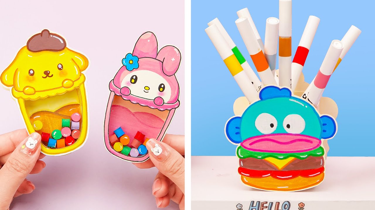 Paper craft/Easy craft ideas/ miniature craft / how to make /DIY/school project/Tonni art and craft