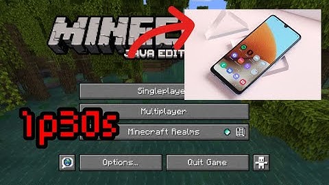 Hướng dẫn tải minecraft pc trên điện thoại