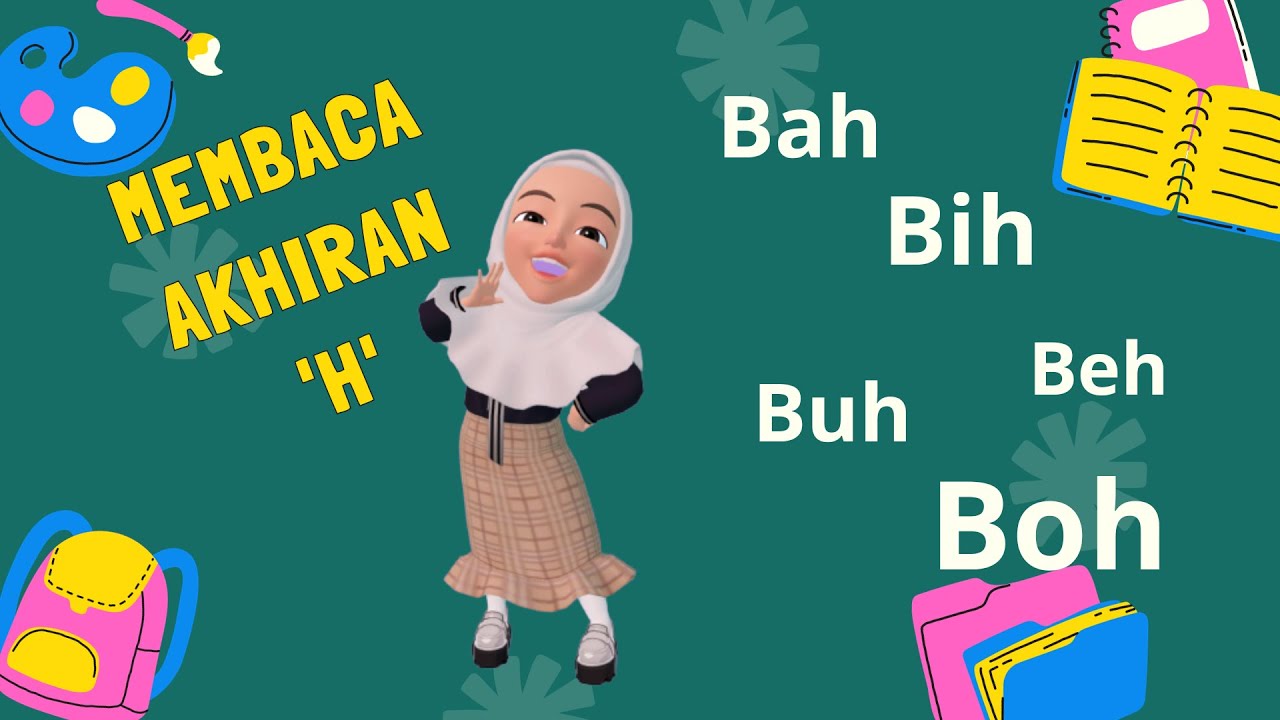 Membaca Akhiran h | Membaca ● PAUD ● TK ● SD 💫