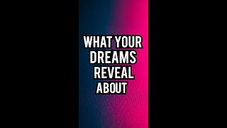 What Your Dreams Reveal About Your Subconscious Mind #Shorts