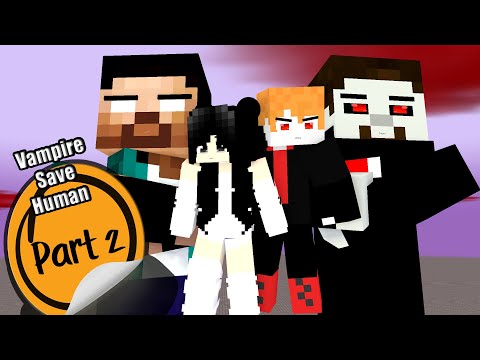 PART 2 Vampire Soul Become Evil Haiko And Brix Mission Minecraft Animation